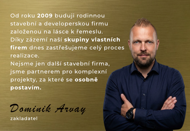 Bbnd group Arvay pribeh zlaty banner